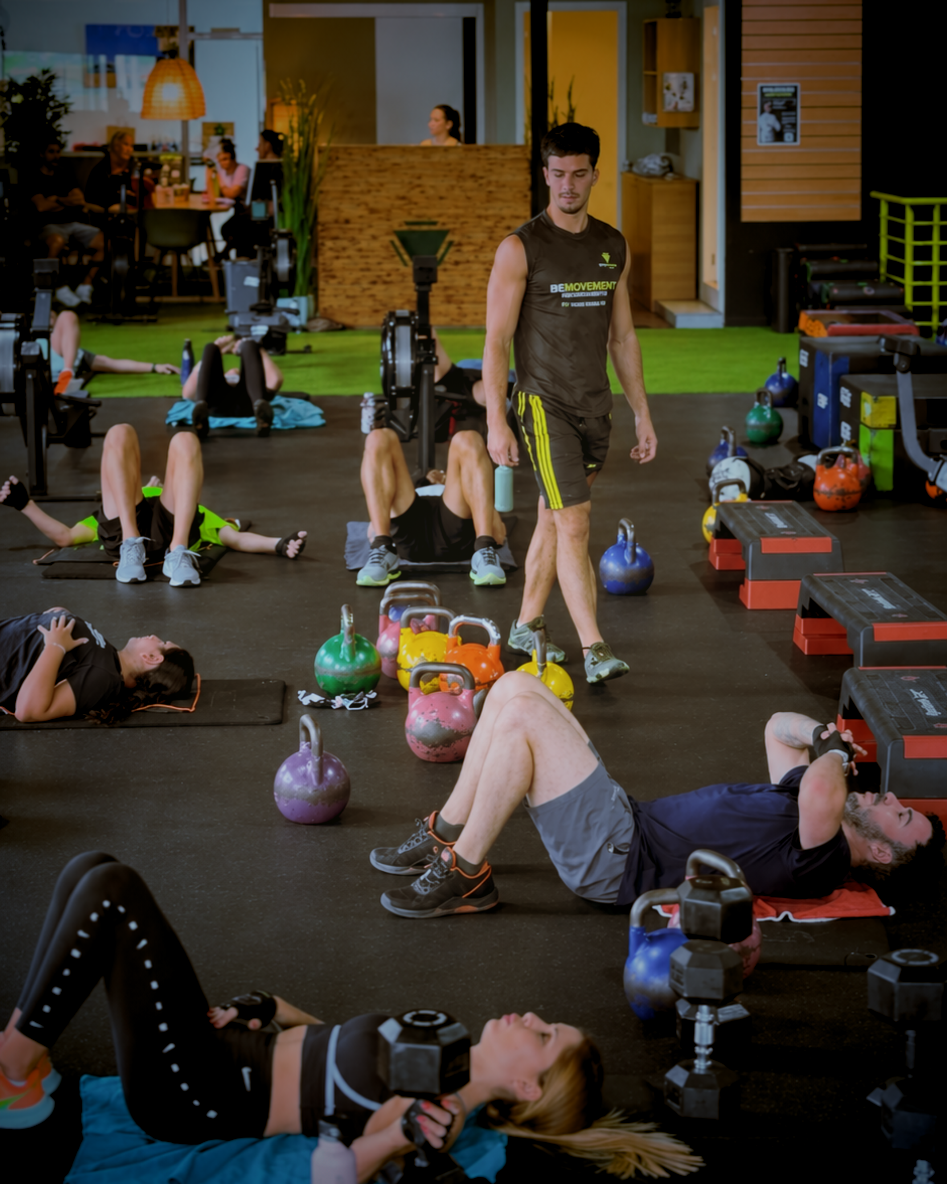 Entrenamiento grupal en BeMovement Tenerife